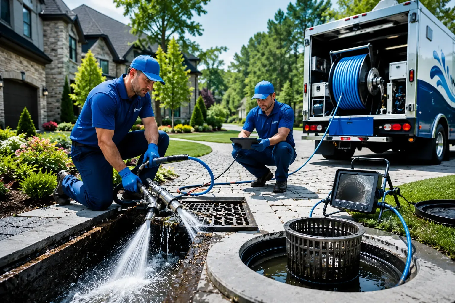Local outdoor drain cleaning professionals in Franklin, KS